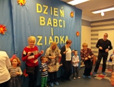 Dzień Babci i Dziadka - grupa niebieska